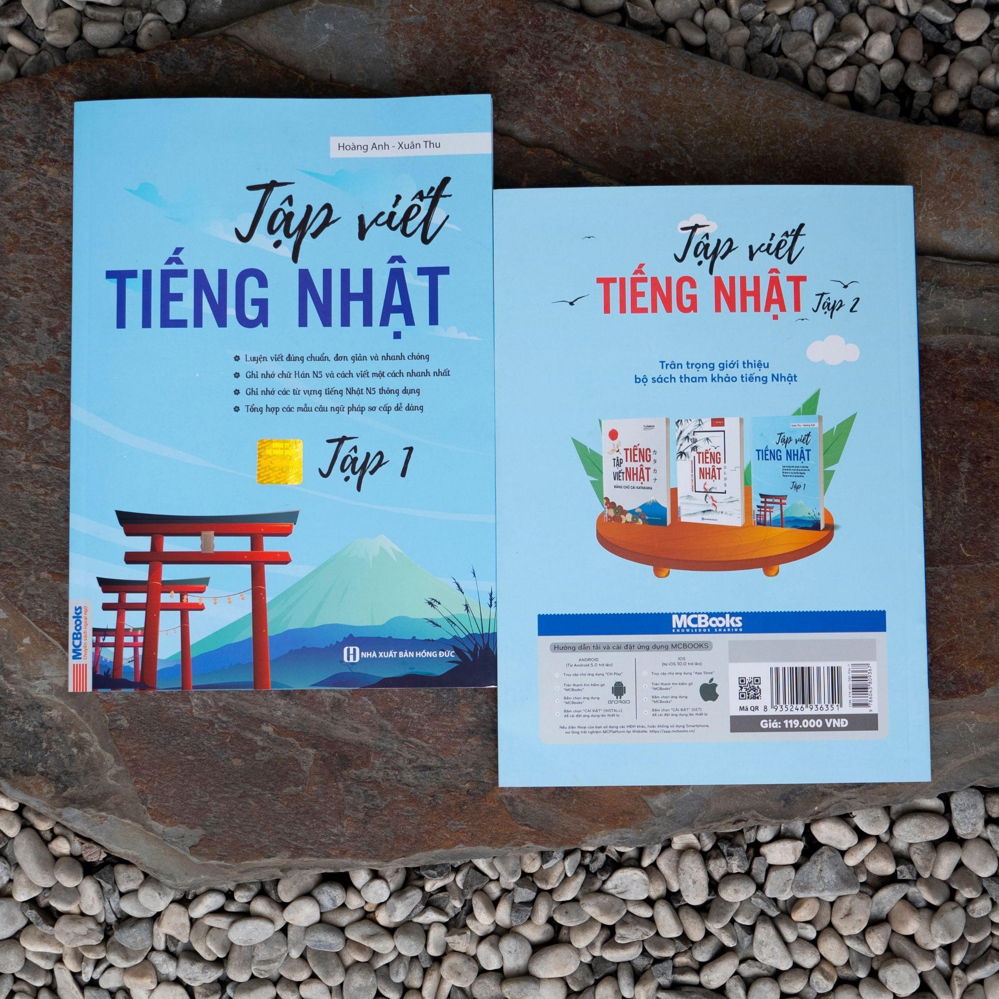 sách tập viết tiếng nhật 1
