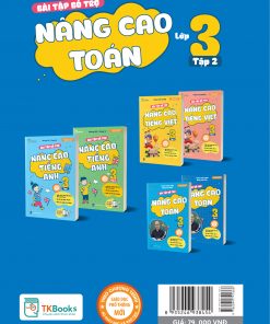 Bai tap bo tro nang cao Toan lop 3 tap 2 Bia sau