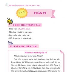 Bai tap bo tro nang cao tieng viet lop 2 tap 2 doc thu