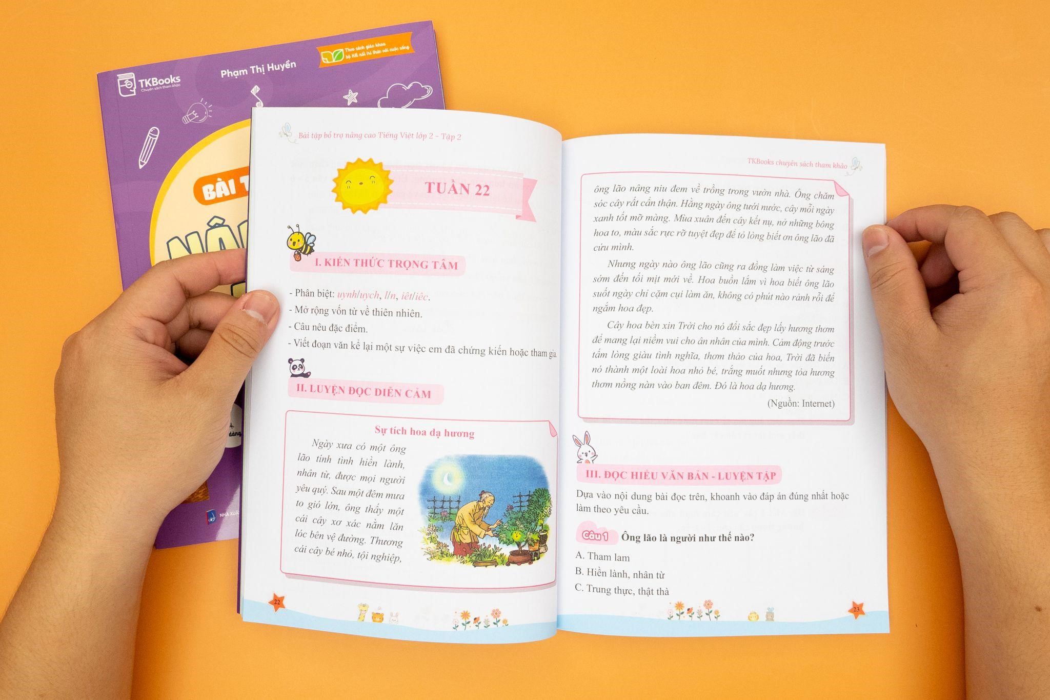 Nội dung Bài tập bổ trợ nâng cao Tiếng Việt lớp 2 tập 1