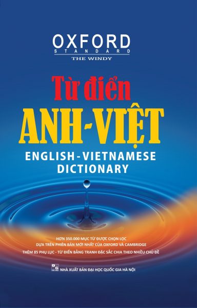 Từ điển Anh – Việt (bìa xanh đậm)