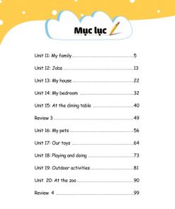 bai tap bo tro nang cao tieng anh lop 3 tap 2 muc luc