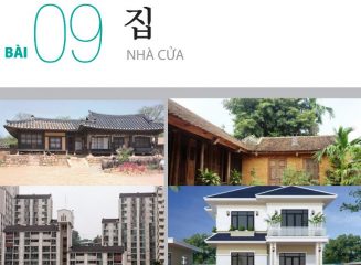 Ngữ pháp tiếng Hàn sơ cấp 1 bài 9 trong giáo trình Tiếng Hàn Tổng Hợp