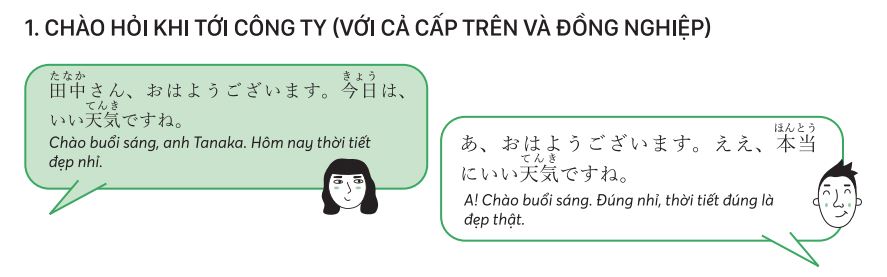 Giới thiệu về văn hóa chào hỏi trong công ty Nhật Bản