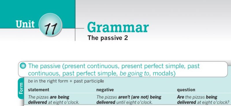 Destination B1 đáp án Unit 11: The Passive 2