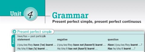 Destination B1 đáp án Unit 4: Present perfect simple, present perfect continuous