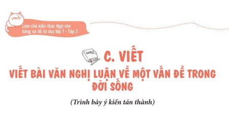Viết bài văn nghị luận về một vấn đề trong đời sống (Trình bày ý kiến tán thành)