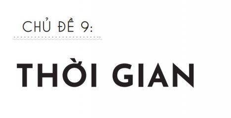 Từ vựng tiếng Trung chỉ thời gian kèm bài tập thực hành cực chi tiết
