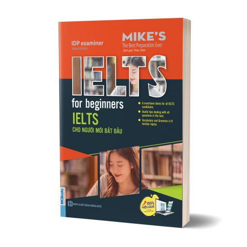 Bìa 3D sách IELTS for beginners IELTS cho người mới bắt đầu