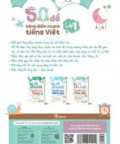 50 de tang diem nhanh tieng viet lop 1 bia sau