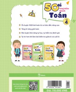 50 de tang nhanh diem toan lop 4 bia sau