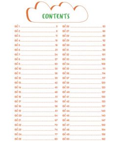 muc luc sach 50 de tang diem nhanh tieng anh lop 4