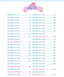 muc luc sach 50 de tang diem nhanh tieng viet lop 1