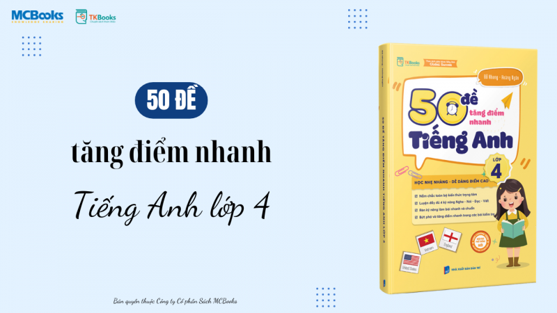 50 de tang diem nhanh Tieng Anh lop 4