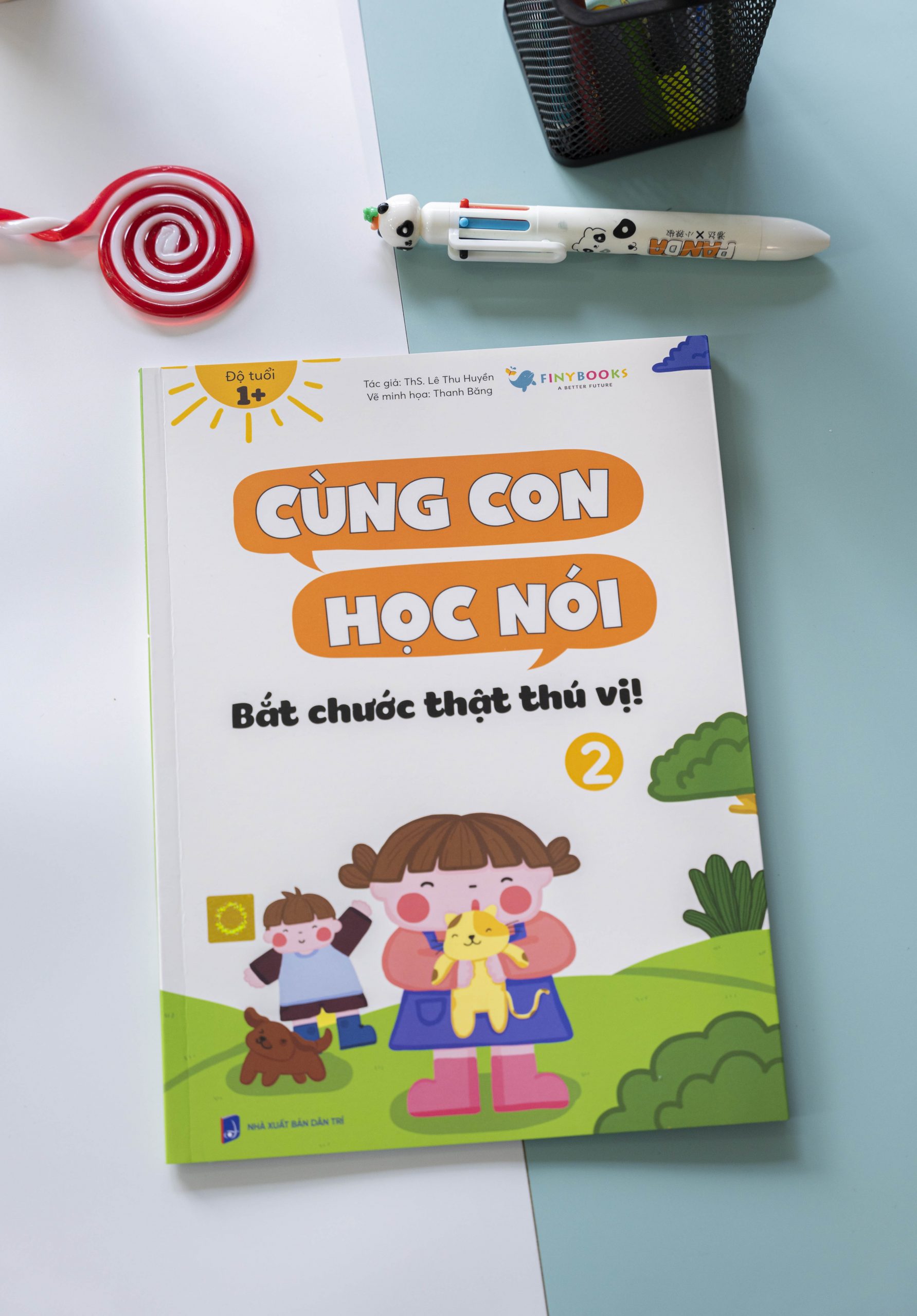 Ảnh bìa cuốn sách Cùng con học nói 2 - Bắt chước thật thú vị!