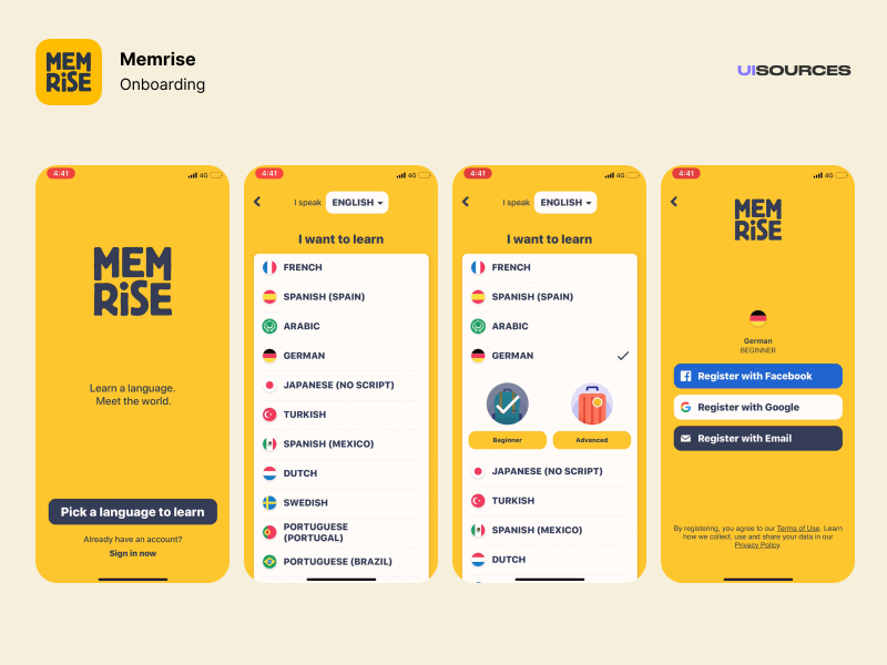 ứng dụng ghi nhớ