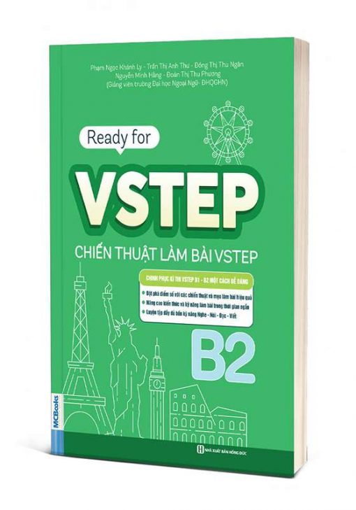 Ảnh bìa cuốn sách Ready for VSTEP - Chiến thuật làm bài VSTEP B2