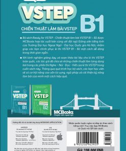 Bia sau Ready For Vstep Chien Thuat Lam Bai Vstep B1