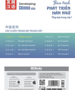 Giao trinh phat trien Han ngu Tong hop trung cap 1 Bia sau