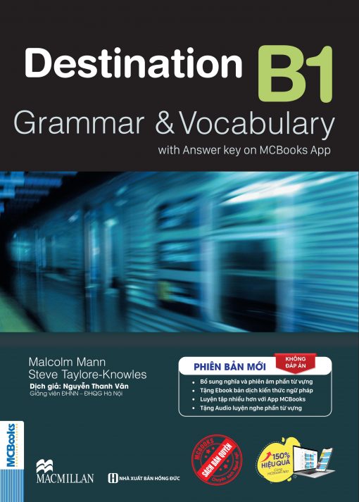 Bìa trước - Destination B1 grammar & vocabulary ( phiên bản không có đáp án)