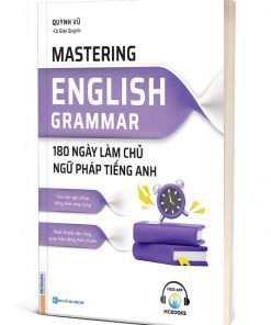 Bìa 3D Mastering English Grammar - 180 Ngày Làm Chủ Ngữ Pháp Tiếng Anh
