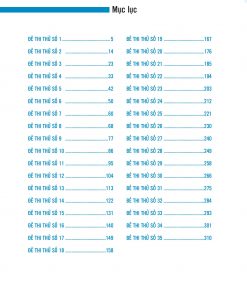 Muc luc 35 de thi thu Tieng Anh