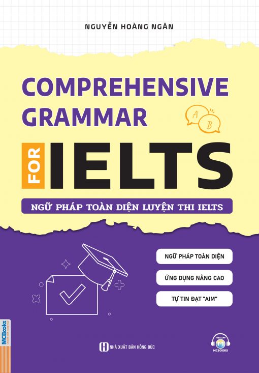 Ảnh bìa trước - Comprehensive Grammar For IELTS - Ngữ pháp toàn diện luyện thi IELTS