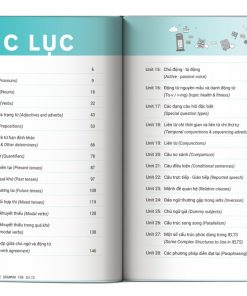 Anh muc luc Comprehensive Grammar For IELTS Ngu phap toan dien luyen thi IELTS