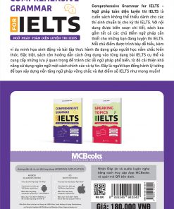 Bia sau Comprehensive Grammar For IELTS Ngu phap toan dien luyen thi IELTS