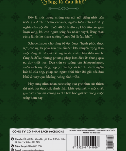 Bia sau cuon Chu nghia Schopenhauer Hanh phuc la khi khong con de y toi anh nhin cua nguoi khac