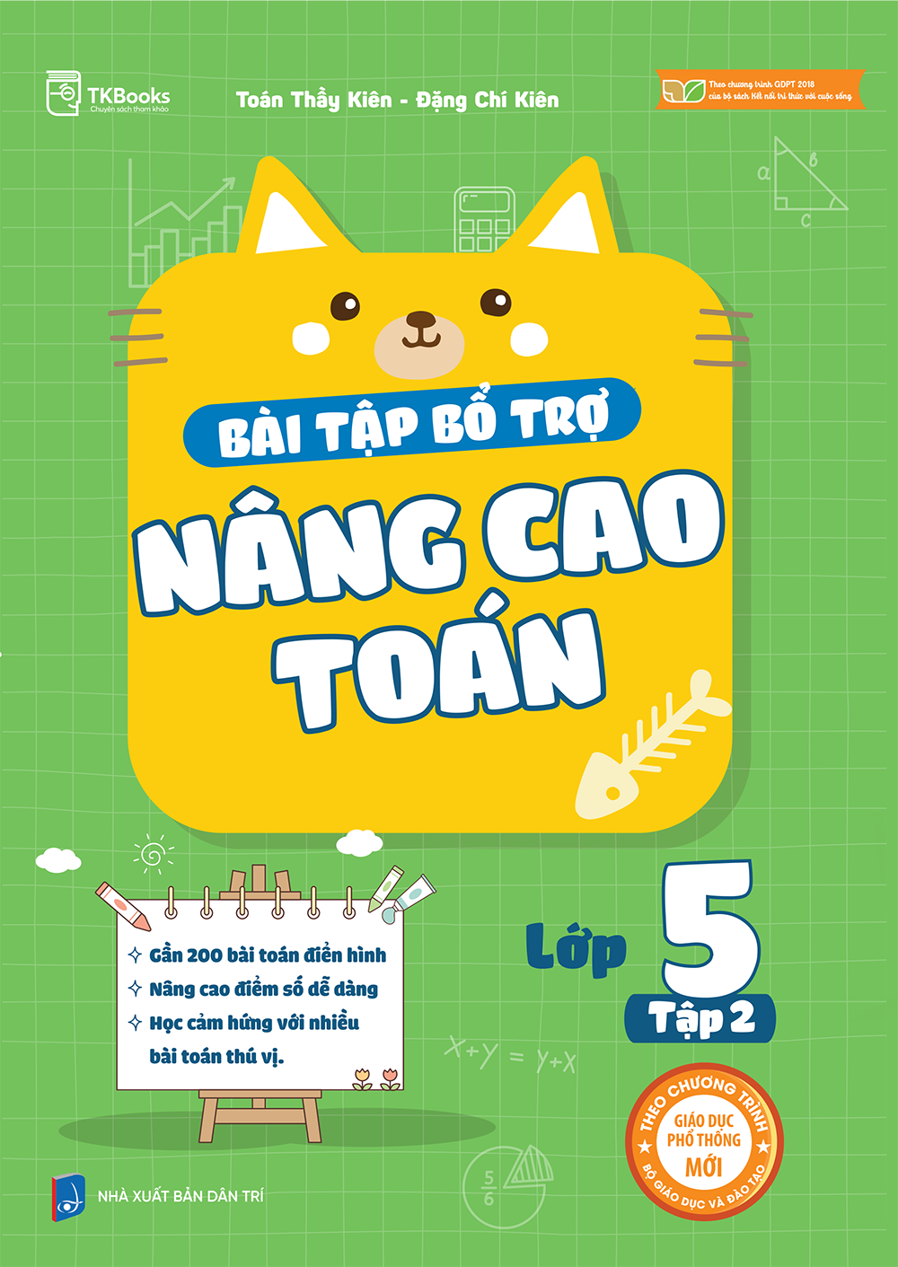 Cuốn sách Bài tập bổ trợ nâng cao Toán lớp 5 - Tập 2
