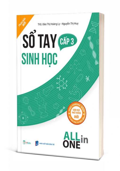 Sổ Tay Sinh Học Cấp 3 - All In One (Cập Nhật Chương Trình SGK Mới)