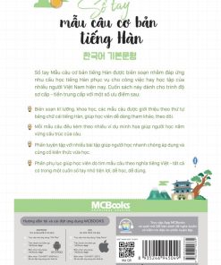 Bia sau So tay mau cau co ban tieng Han