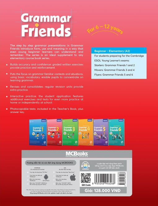 Bìa sau cuốn Grammar Friend 2