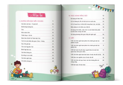 Mục lục sách Take Note Ngữ Văn lớp 10