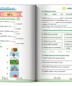 noi dung trong sach 50 de tang diem nhanh tieng anh lop 5