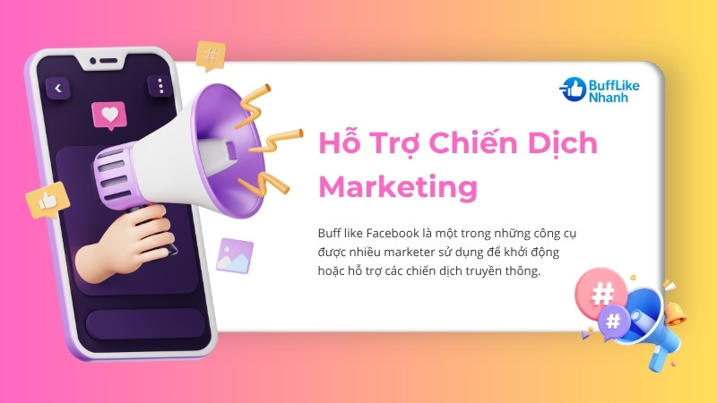 Hỗ trợ chiến dịch marketing Hỗ trợ chiến dịch marketing