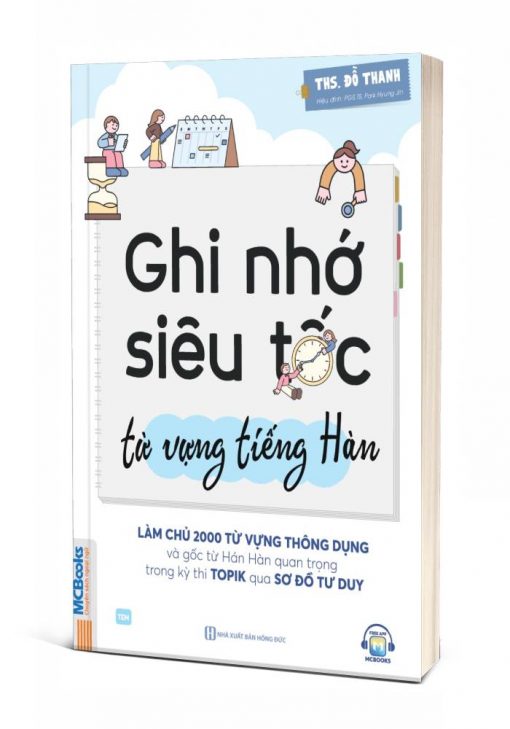 Bia 3D Ghu nho sieu toc 2000 tu vung tieng Han