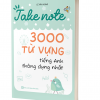 Bìa 3D cuốn Take Note 3000 Từ Vựng Tiếng Anh