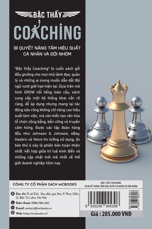 Bậc Thầy Coaching - Bí Quyết Nâng Tầm Hiệu Suất Cá Nhân Và Đội Nhóm