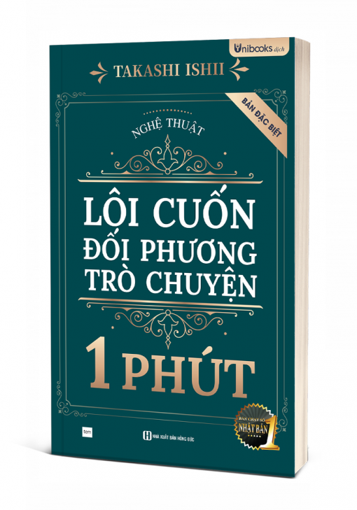 Bìa 3D cuốn Nghệ Thuật Lôi Cuốn Đối Phương Trò Chuyện 1 Phút