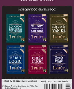 Bia sau cuon Nghe Thuat Ghi Chep 1 Phut 1