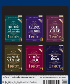 Bia sau cuon Ren Luyen Ky Nang Tu Duy Logic 1 Phut 1