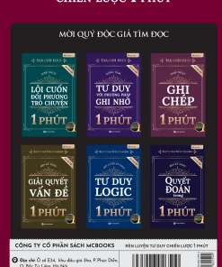 Bia sau cuon Ren Luyen Tu Duy Chien Luoc 1 Phut