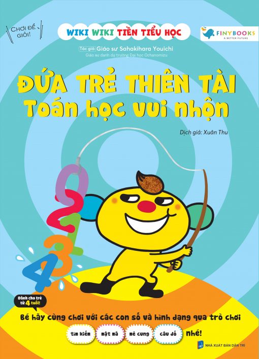 Bìa trước Đứa trẻ thiên tài Toán học vui nhộn