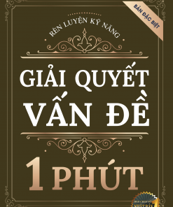Bia truoc cuon Giai Quyet Van de 1 Phut