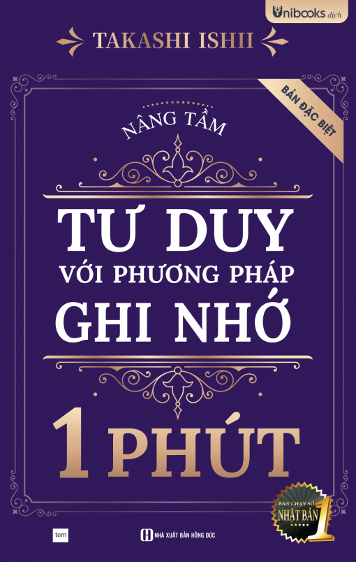 Bìa trước cuốn Nâng Tầm Tư Duy Với Phương Pháp Ghi Nhớ 1 Phút