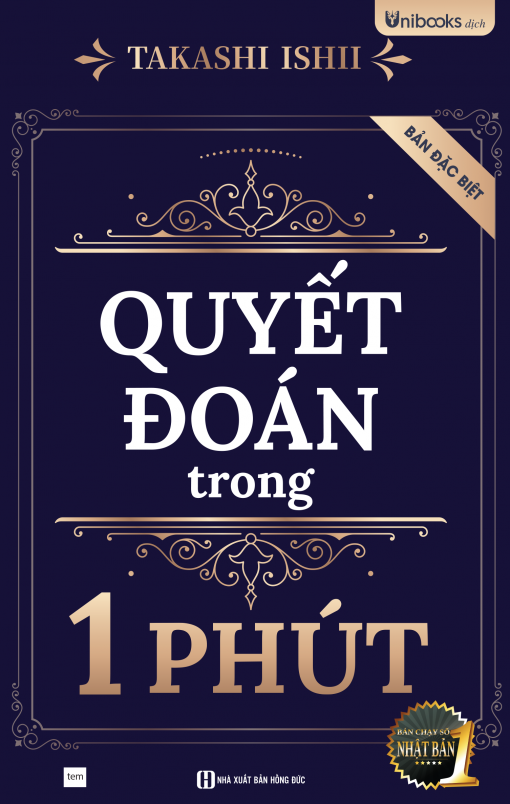 Bìa trước cuốn Quyết Đoán Trong 1 Phút