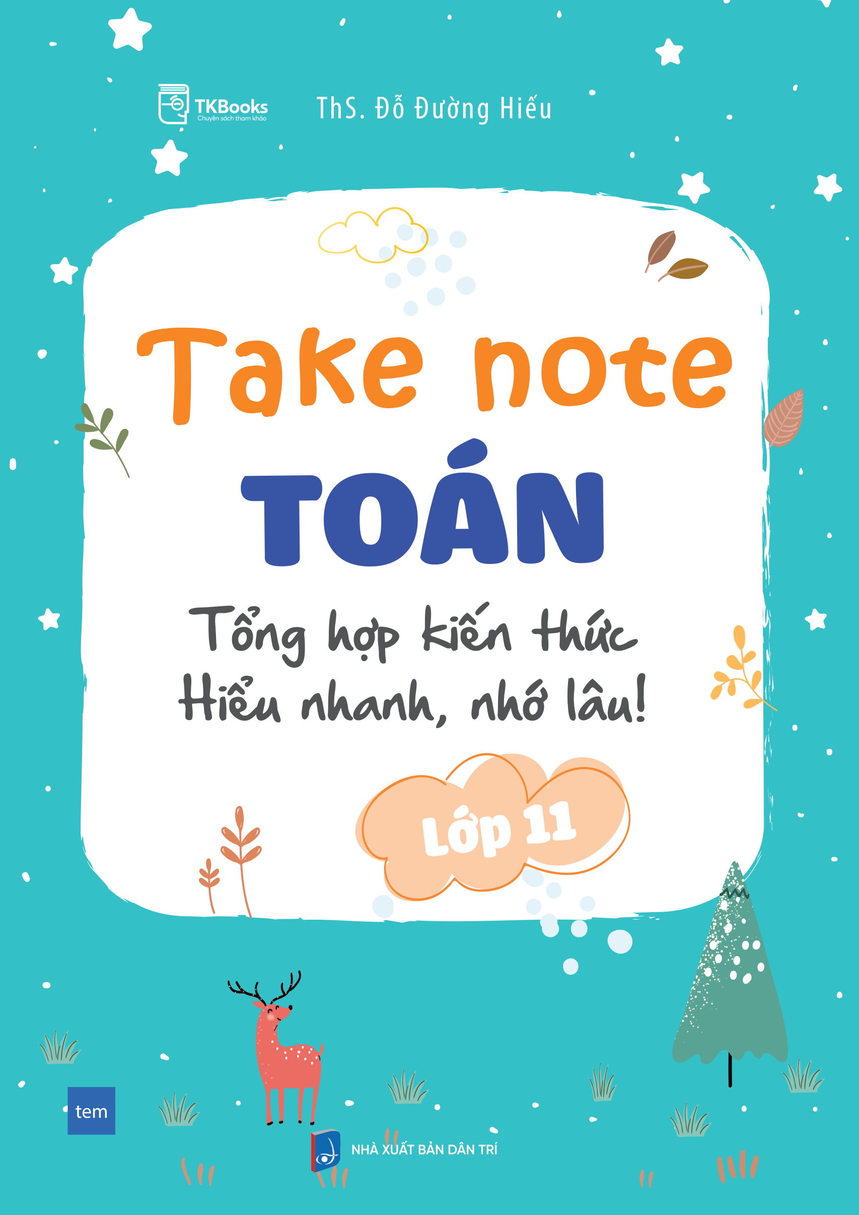 Cuốn sách Take Note Toán lớp 11