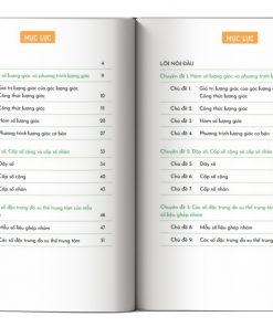 muc luc sach take note toan lop 11